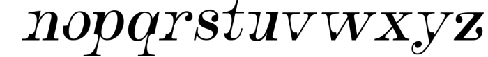 Herlyon Font LOWERCASE