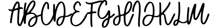 Herodance Modern Script Font Font UPPERCASE