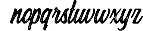 Hersley Typeface 1 Font LOWERCASE