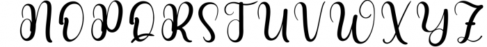 Hertina Script - Script Handwriting Font Font UPPERCASE