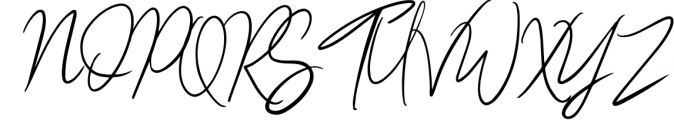Hesgaki - Luxury Signature Font Font UPPERCASE