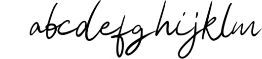 Hesgaki - Luxury Signature Font Font LOWERCASE