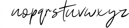 Hesgaki - Luxury Signature Font Font LOWERCASE
