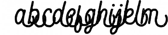 Hesland Vintage Script Font 4 Font LOWERCASE
