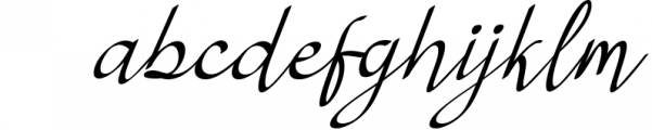 Hey Midnight - a modern calligraphy font Font LOWERCASE