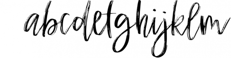Hey Style - A Handwritten Brush Font Font LOWERCASE