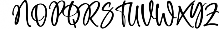 Heylia - Lovely Script Font Font UPPERCASE