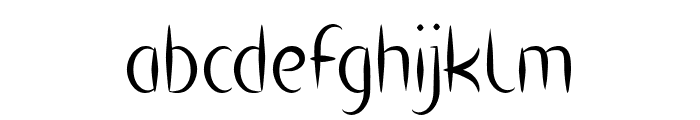 HEART SHAPED-Light Font LOWERCASE