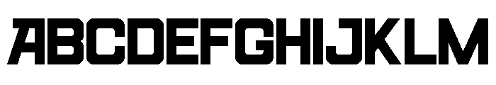 HEDROV Regular Font UPPERCASE