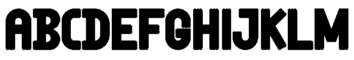 HELLO DUCKIES Bold Font UPPERCASE