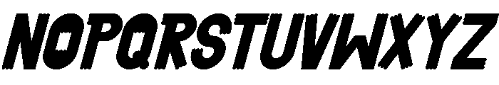 HELLO DUCKIES Italic Font UPPERCASE
