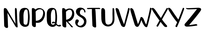 HELLO JUCKY Font UPPERCASE