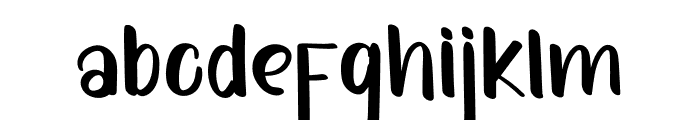 HELLO JUCKY Font LOWERCASE