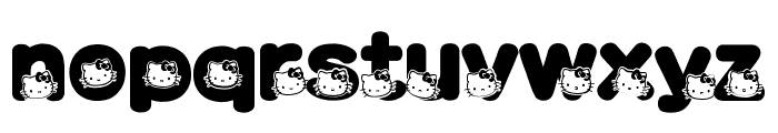HELLO KITTY FONT Font LOWERCASE