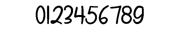 HELLOWHITERegular Font OTHER CHARS