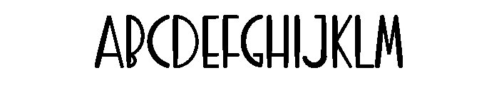 HELLOWHITERegular Font UPPERCASE