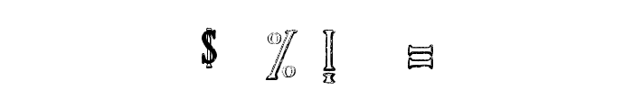 HERCULEVSGOLLIATH Font OTHER CHARS