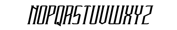 HERITAGE Bold Italic Font UPPERCASE
