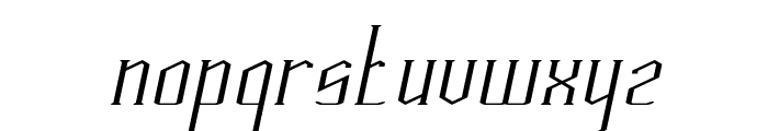 HERITAGE Italic Font LOWERCASE