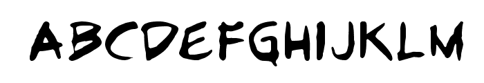 HEROES Font LOWERCASE