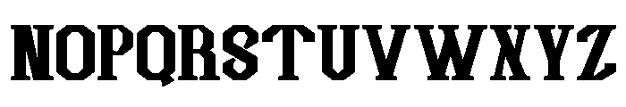 HEXORIA Regular Font UPPERCASE