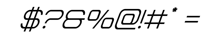 Head Human Super-Italic Font OTHER CHARS