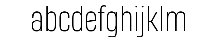 Heading Pro Trial ExtraLight Font LOWERCASE