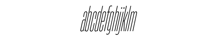 HeadingNow Trial 02 Light Italic Font LOWERCASE