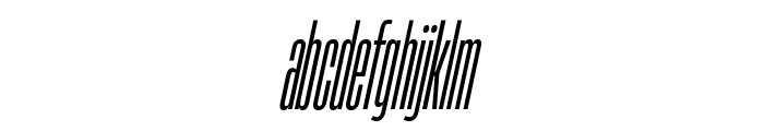 HeadingNow Trial 04 Regular Italic Font LOWERCASE