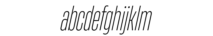HeadingNow Trial 22 Light Italic Font LOWERCASE