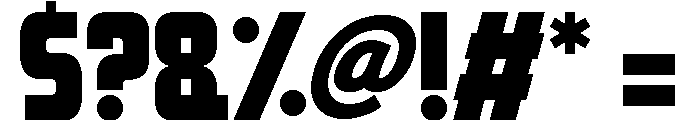 Headliner Font OTHER CHARS