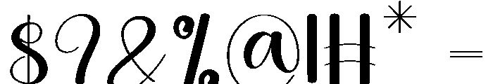 Healing Font OTHER CHARS