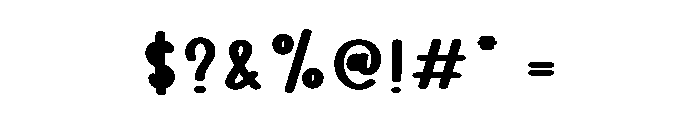 Healthy Food Font OTHER CHARS