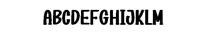 Healthy Food Font UPPERCASE