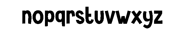 Healty Thankfully Font LOWERCASE