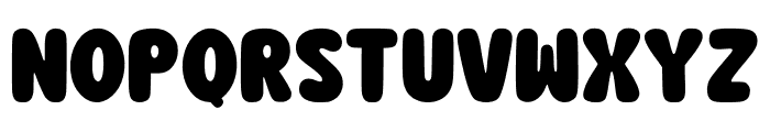 Heart Bubble Regular Font UPPERCASE