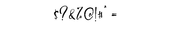 Heart Feels Font OTHER CHARS