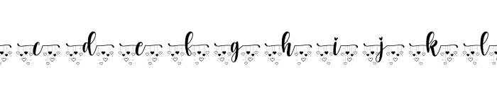 Heart Monogram FONT