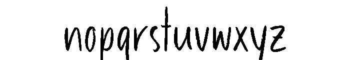 HeartGardenGarden Font LOWERCASE