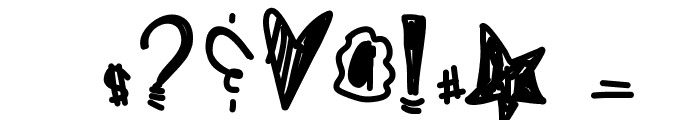 HeartKeeper Font OTHER CHARS