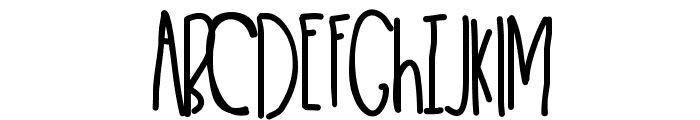 HeartKeeper Font LOWERCASE