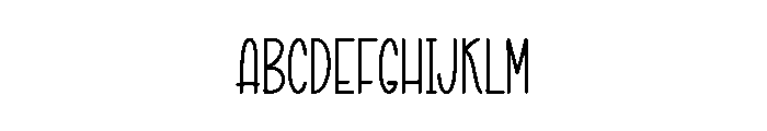 Heartbeat2 Font UPPERCASE