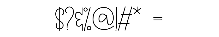 Heartin - Personal Use Font OTHER CHARS
