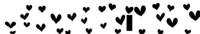 Heartland Hearts Font UPPERCASE