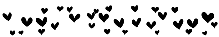 Heartland Hearts Font LOWERCASE