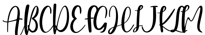 Hearttiger - Personal Use Font UPPERCASE