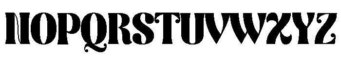 Hearty Beltime Font UPPERCASE