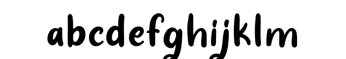 Hearty Chintya Personal Use Font LOWERCASE