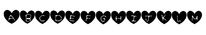 Hearty_Geelyn_Edits_Crayon Font UPPERCASE
