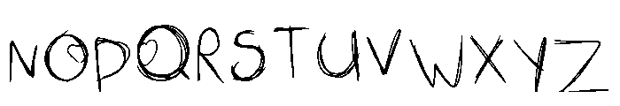 Heartys Font Regular Font UPPERCASE